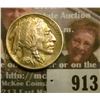 Image 1 : 913 _ 1913 P Type One Buffalo Nickel, EF.
