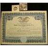 Image 1 : 926 _ Feb. 10, 1938 "The Cracker Jack Co." Stock Certificate for 10 Shares; & a 1905 25 Bit Danish W