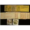 Image 1 : 944 _ Group of unused "Receipt For Certified Mail---15c"; Four Piece Set of 1909 State of Missouri G