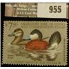 Image 1 : 955 _ 1981 RW # 49, $7.50 U.S. Department of Agriculture Migratory Bird Hunting Stamp, unsigned, not
