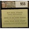 Image 2 : 955 _ 1981 RW # 49, $7.50 U.S. Department of Agriculture Migratory Bird Hunting Stamp, unsigned, not