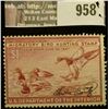 Image 1 : 958 _ 1946 RW # 13, One Dollar U.S. Department of Agriculture Migratory Bird Hunting Stamp, small si