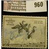Image 1 : 960 _ 1951 RW # 18, One Dollar U.S. Department of Agriculture Migratory Bird Hunting Stamp, with sig