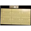 Image 2 : 994 _ 1982 Plateblock of Six RW49 U.S. Department of Agriculture Migratory Bird Hunting $7.50 Stamps