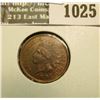 Image 1 : 1025 _ 1904 Indian Head Cent, MS 65, Red & Brown.