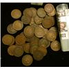 Image 1 : 1077 _ 1904 Solid Date Roll of (50) U.S. Indian Head Cents stored in a plastic tube. All solid Very 