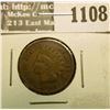 Image 1 : 1108 _ 1909 P U.S. Indian Head Cent, Very Fine.