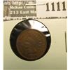 Image 1 : 1111 _ 1909 P U.S. Indian Head Cent, Extra Fine.