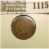 Image 1 : 1115 _ 1909 S U.S. Indian Head Cent, Very Fine.