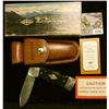 Image 1 : 1116 _ Western U.S.A. Folding Knife with sheath in original box of issue. Model no. S-531. Mint, unu