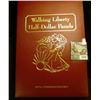 Image 1 : 1133 _ Postal Commemorative Society Album "Walking Liberty Half-Dollar Panels", includes "Walking Li