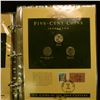 Image 5 : 1148 _ Postal Commemorative Society "U.S. Coins of the 20th Century" Album with Coins including: (7)