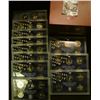 Image 1 : 1168 _ Complete 1999-2009 S Proof State Quarter Sets in original plastic cases and a Cherry Wood Box