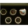 Image 2 : 1173 _ 2003 Colorized Statehood Five-Piece Quarter Set in a fancy holder and special box. Each coin 