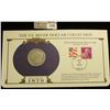 Image 1 : 1191 _ 1879 S Morgan Silver Dollar in a special protected cover with post marked commemorative cover
