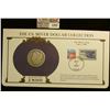 Image 1 : 1202 _ 1890 New Orleans Mint Morgan Silver Dollar in a special protected cover with post marked comm