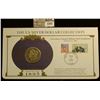 Image 1 : 1207 _ 1895 New Orleans Mint Morgan Silver Dollar in a special protected cover with post marked comm