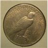 Image 3 : 1222 _ 1925 Philadelphia Mint U.S. Peace Silver Dollar in a special protected cover with post marked