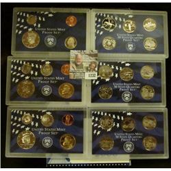 1232 _ 1999 S, 2001 S, & 2006 S U.S. Proof Sets. CDN Bid is $21.00.