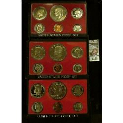 1235 _ 1975 S, 76 S, & 77 S U.S. Proof Sets. All original as issued. CDN bid is $19.75.