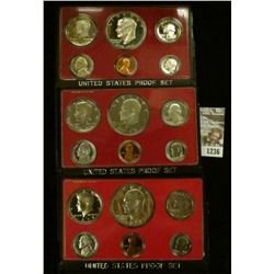 1236 _ 1975 S, 76 S, & 77 S U.S. Proof Sets. All original as issued. CDN bid is $19.75.
