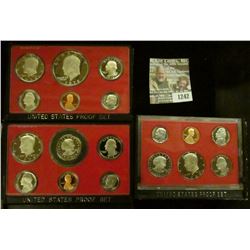 1242 _ 1978 S, 79 S, & 80 S Proof Sets. All original as issued. CDN bid is $15.25..