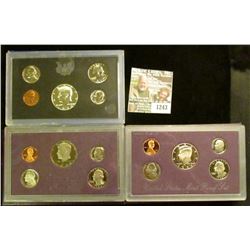 1243 _ 1970 S, 84 S, & 93 S Proof Sets. All original as issued. CDN bid is $17.20.