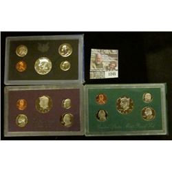 1245 _ 1970 S, 84 S, & 97 S Proof Sets. All original as issued. CDN bid is $19.20