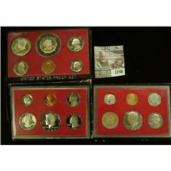 1246 _ 1979 S, 81 S & 82 S U.S. Proof Sets. All original as issued. Coin Dealer Newsletter Bid Price