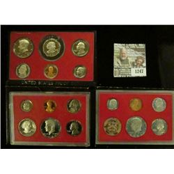 1247 _ 1979 S, 81 S & 82 S U.S. Proof Sets. All original as issued. Coin Dealer Newsletter Bid Price