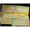 Image 2 : 1259 _ (44) Different unissued Colorado 1910 era Bank Checks, very colorful group from a seldom seen