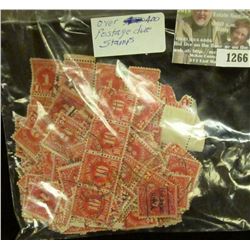 1266 _ Pack of over (400) Postage Due U.S. Stamps.