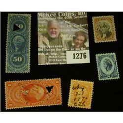 1276 _ Pack of (5) different Internal Revenue Stamps.