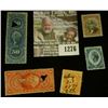 Image 1 : 1276 _ Pack of (5) different Internal Revenue Stamps.