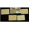Image 2 : 1283 _ Pack of (4) 1913 Parcel Post Stamps. (3) Scott Q1 & (1) Scott Q5.