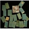 Image 2 : 1284 _ Pack of (19) Cigarette Tax Stamps, many over 100 years old.