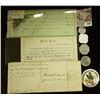 Image 1 : 1297 _ 1890 era Columbus, Ohio College Currency Check, Rare and valued by Doc at $30; 1900 Oberling 