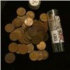 Image 1 : 1303 _ 1925 S Circulated Roll of U.S. Wheat Cents.