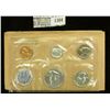 Image 1 : 1304 _ 1961 U.S. Proof Set in original flat pack and cellophane as issued. (5 pcs.).
