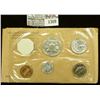 Image 2 : 1309 _ 1961 U.S. Proof Set in original flat pack and cellophane as issued. (5 pcs.).