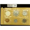 Image 2 : 1312 _ 1962 U.S. Proof Set in original flat pack and cellophane as issued. (5 pcs.).