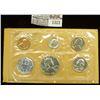 Image 1 : 1313 _ 1962 U.S. Proof Set in original flat pack and cellophane as issued. (5 pcs.).