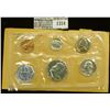 Image 1 : 1314 _ 1962 U.S. Proof Set in original flat pack and cellophane as issued. (5 pcs.).