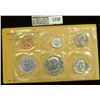 Image 1 : 1330 _ 1964 U.S. Proof Set in original flat pack and cellophane as issued. (5 pcs.).