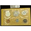 Image 2 : 1330 _ 1964 U.S. Proof Set in original flat pack and cellophane as issued. (5 pcs.).