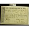 Image 1 : 1335 _ March 20, 1858 Ten Shares of Stock in the "Office of the Iowa Central Air Line Rail Road Comp