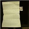 Image 1 : 1363 _ Nov. 1, 1864 Vermont Letter from Sam Willson with respect to his views of Free Masonry dating