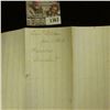 Image 2 : 1363 _ Nov. 1, 1864 Vermont Letter from Sam Willson with respect to his views of Free Masonry dating
