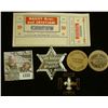 Image 1 : 1378 _ 1954 "Bailey Bros. and Cristiani Circus Press Complimentary Admit One Person Only" Ticker wit