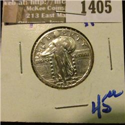 1405 _ 1927 Standing Liberty Quarter